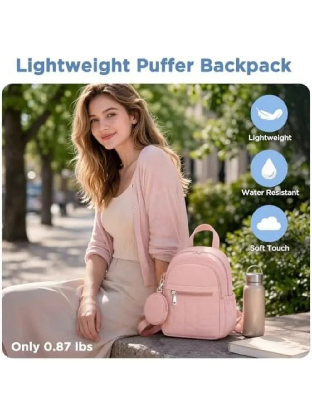 Stylish Anti-Theft Mini Backpack for Women | RFID Small Travel Bag
